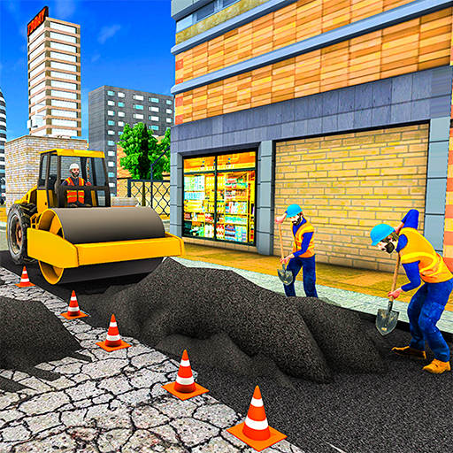 Road Builder: City Construction Games Simulator 3d