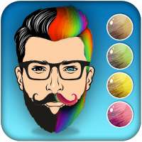 Mustache & Beard Color Effect - Hair Color Changer on 9Apps