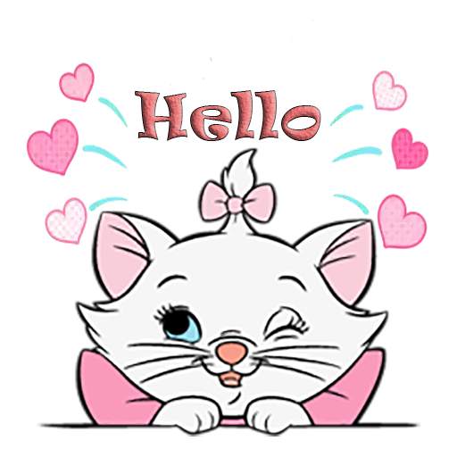 Cute Cat Stickers For Whatsapp