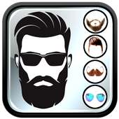 Men Beard Mustache Hairstyle Salon Photo Editor on 9Apps