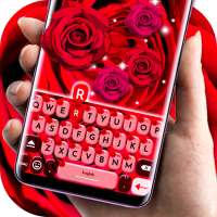 Red Rose Keyboard 🌹 Emoji Keyboard Themes