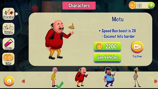 Motu Patlu Game screenshot 2