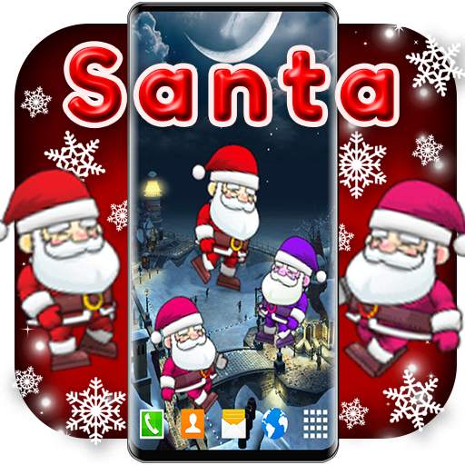 Santa Claus Wallpaper 🎅 Christmas Live Wallpapers
