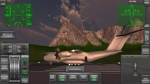 Baixar e jogar Plane Pilot Simulator 3D: jogos de aviões no PC com