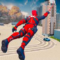 Rope Hero Spider: Héros Man 3D