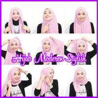 Tutorial Hijab Modern Stylish