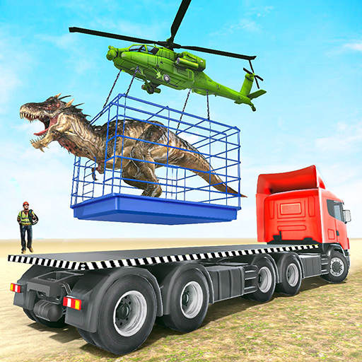 Dino Transport Truck: Dinosaur Games
