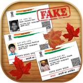 Aadhaar Card ID Maker Prank