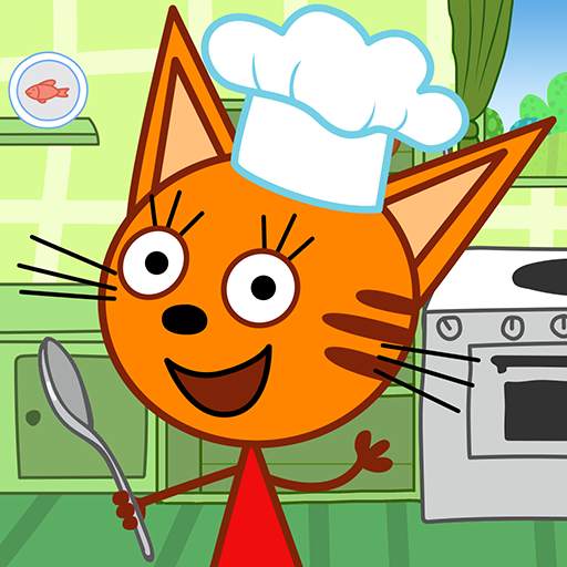 Kid-E-Cats: Food Games for Kids with Three Kittens