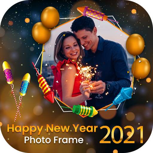Happy New Year 2021 Photo Frames