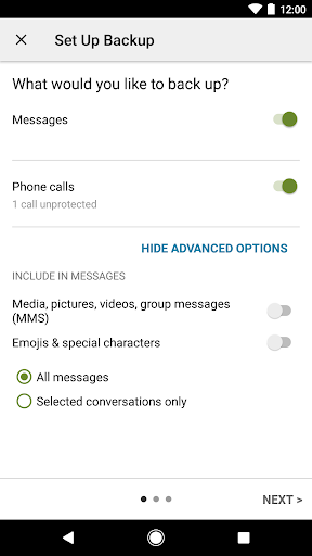 SMS Backup & Restore 4 تصوير الشاشة