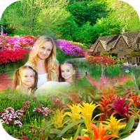Garden photo frame : Decorate your Photos on 9Apps