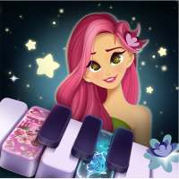 Girly Piano Tiles: jogo de música Magic Mix Tiles