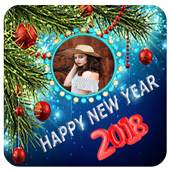 Happy New Year 2018 Photo Frame Editor