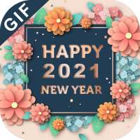 New Year GIF 2021 : New Year Stickers For Whatsapp
