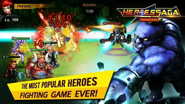 hero saga game download