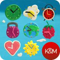 KM Watch faces / Clock Widgets on 9Apps