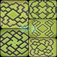 Map Clash of Clans