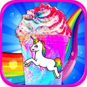 rainbow ice drink game for kids