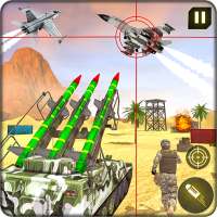 Military Missile Launcher:Sky Jet Warfare on 9Apps