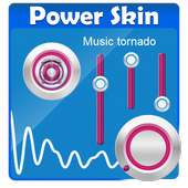 Music tornado PowerAmp Skin