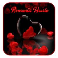 Romantic Cute Red Love Heart Theme on 9Apps