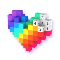 Voxel - 3D 숫자별로 색칠하기 색칠 게임