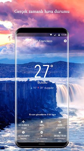 Hava durumu widget'ı screenshot 7