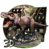 Tema Keyboard Dinosaurus 3D on 9Apps