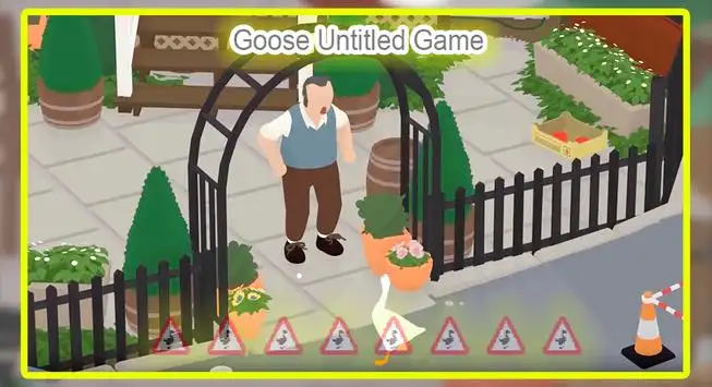 Untitled Goose Game - The Garden Quickly - Speedrun 🏆 - Trophy Guide 