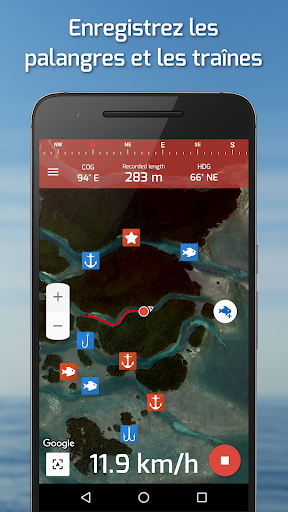 Fishing Points: Marées et Cartes screenshot 8
