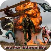 Latest Movie background effect on 9Apps