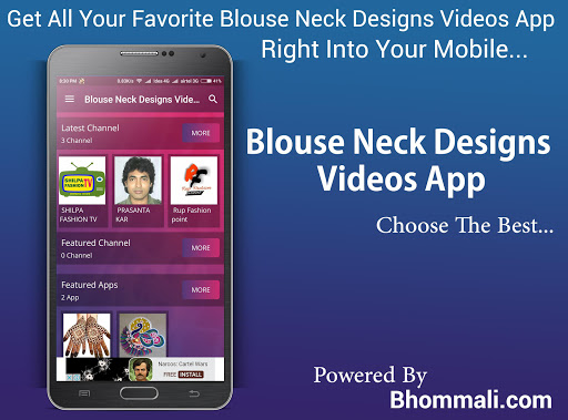 Blouse Neck Designs Videos App screenshot 1