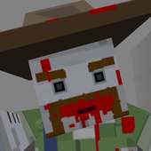 Zombie Trigger Shooter Pixel Art 3D