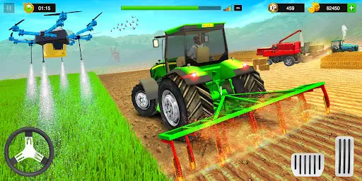 Download do APK de jogos de agricultura de trator para Android