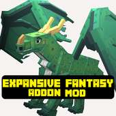 Expansive Fantasy Dragon addon for MCPE
