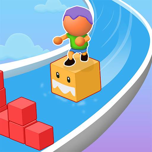 Block Surfer 3D: Stack Cube Surfer - Fun Run Game