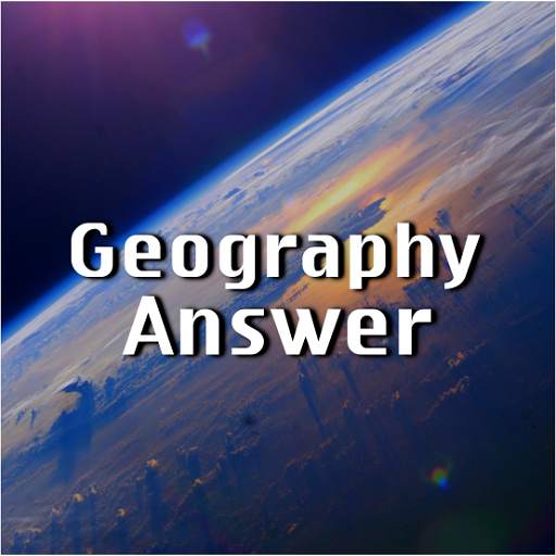 Geography app in English