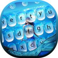 Cute Mermaid keyboard Theme on 9Apps