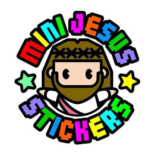 Mini Jesus Stickers