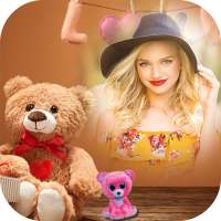 Teddy Bear Photo Frame : Love Teddy Photo Editor on 9Apps