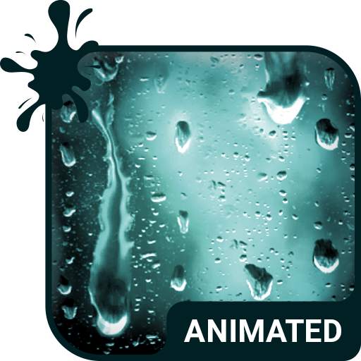 Rainy Day Animated Keyboard   Live Wallpaper