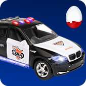 Juego de coches de policía