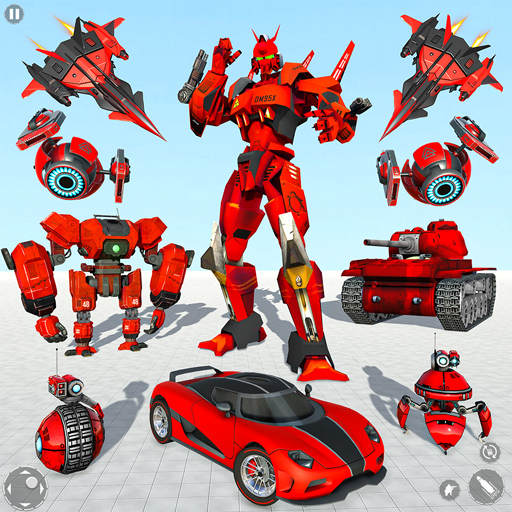 Stealth Robot Car Games 3d