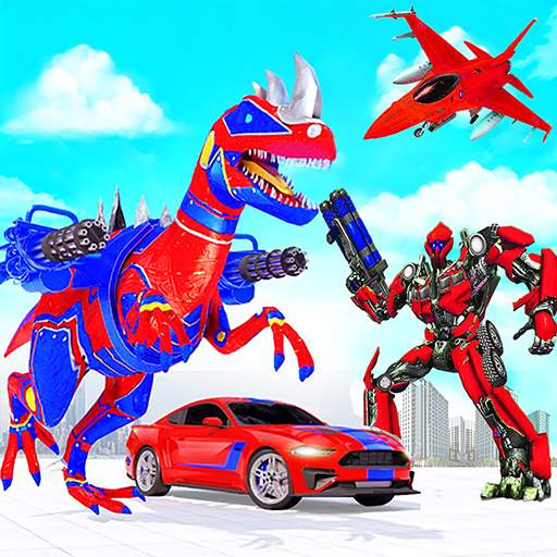 Flying Dino Robot Transforming Game 2021