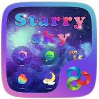 Starry Sky Go Launcher Theme