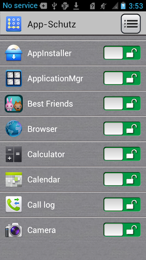App-Sperre screenshot 3