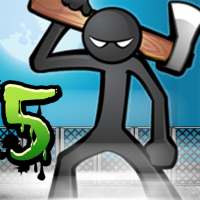 Anger of stick5 : zombie on 9Apps