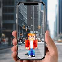 AR Minecraft skins Visualiser in Augmented Reality