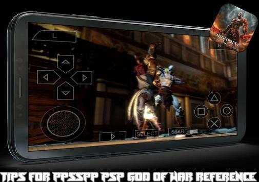 Tips for PPSSPP psp God of War reference скриншот 3